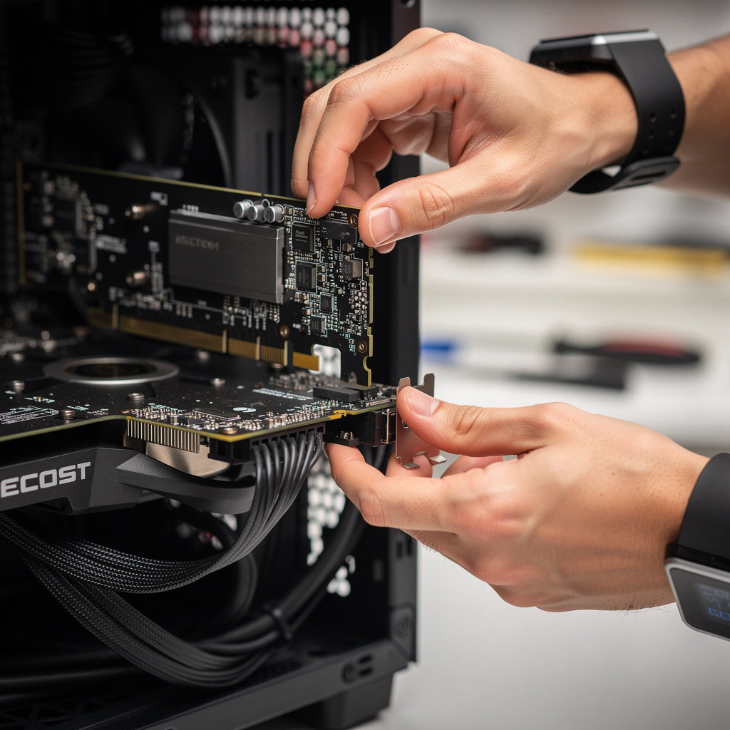 Computer Depot technician providing expert computer repair and parts services in San Diego, CA